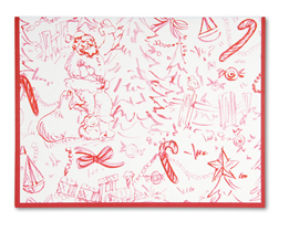 Red Toile