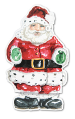 Santa hug